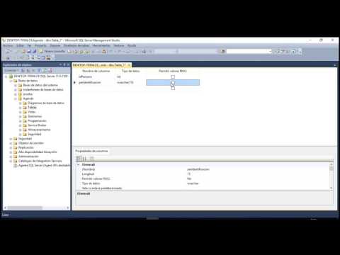 Crear una base de datos en sql server utilizando Management studio