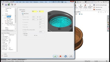 67 - Mastercam for SolidWorks - Circle Mill Toolpath
