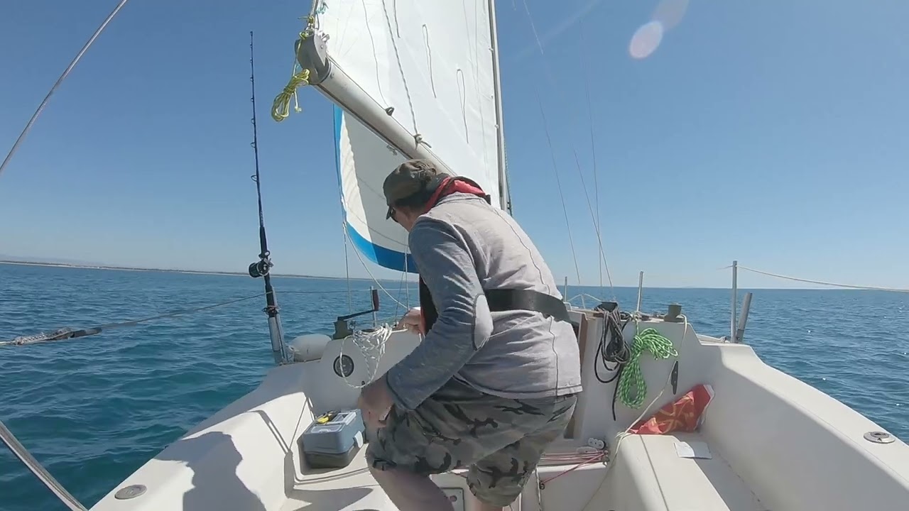 voilier Brio virement de bord