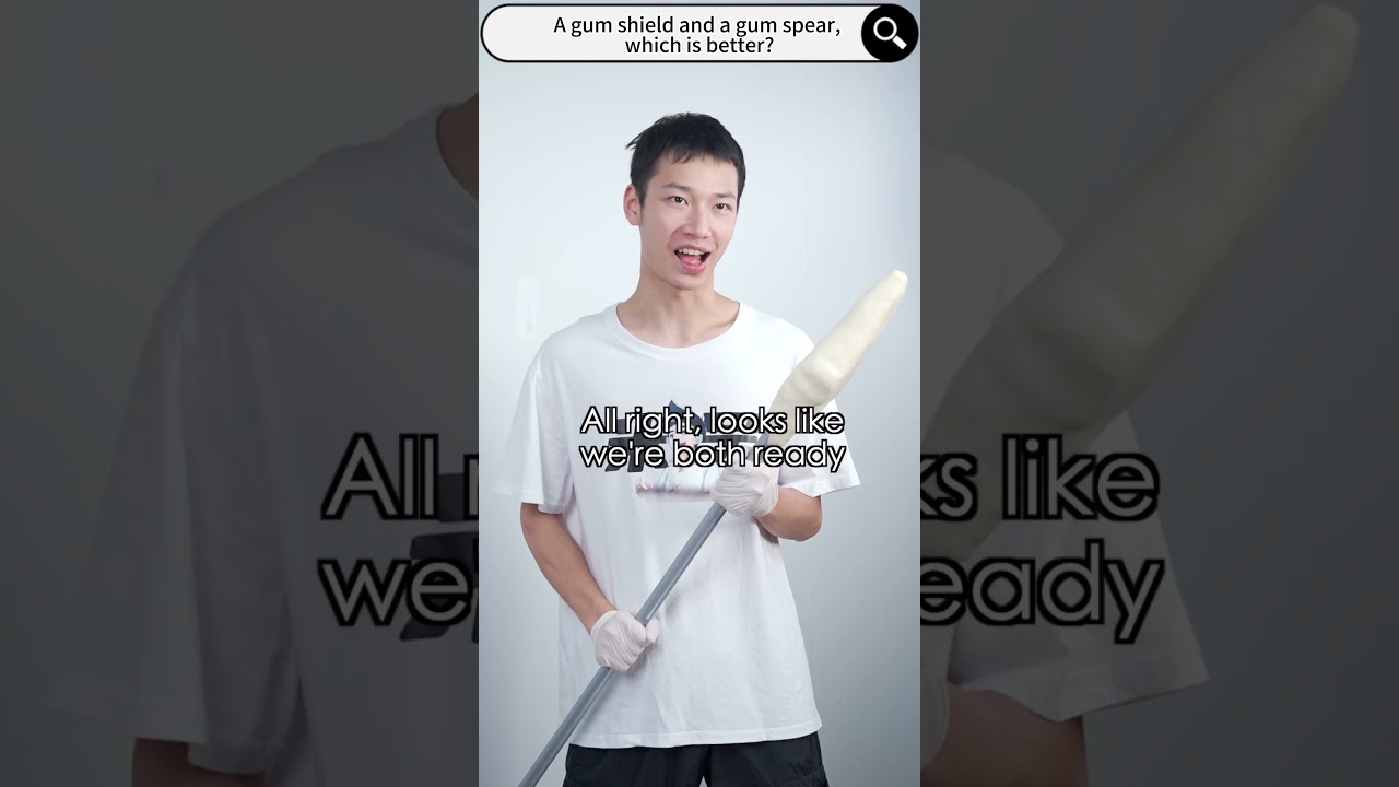 Что произойдёт, если я сделаю жевательное копьё и жевательный щит при их столкновении?