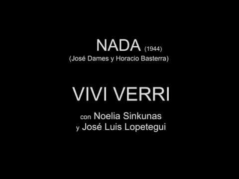 VIVI VERRI - "Nada" - (Tango - En Vivo)