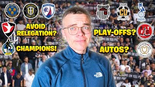 RANKING EVERY SKY BET LEAGUE TWO CLUBS AIMS FOR THE 2025/2026 SEASON!