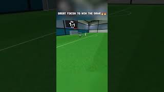 Clean finish to win👌