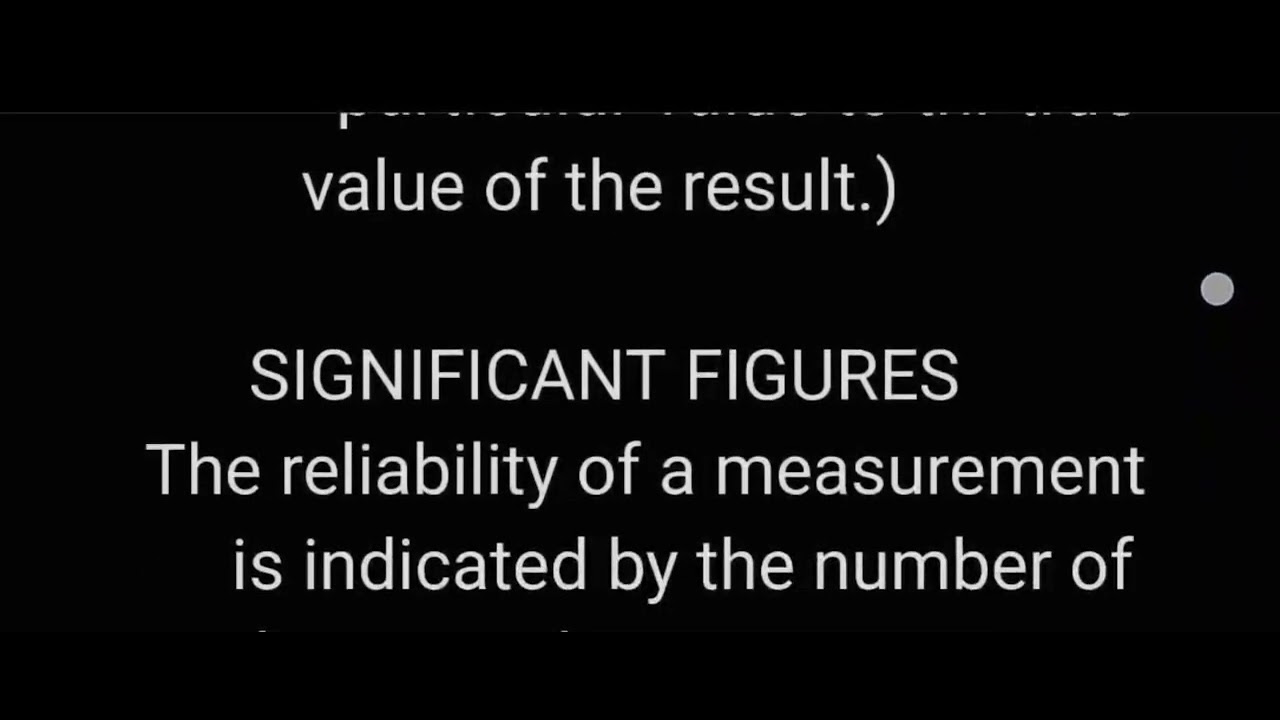Scientific Notation:Significant figures;Rules for determining the number of significant figures