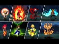 All Transformations ANIME WAR SUPER 2 MUGEN KODAIKA / Forms - MUGEN