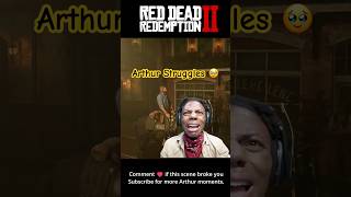 TB is KILLING Arthur☹️#shorts #rdr2