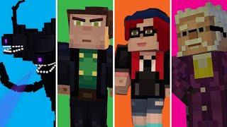 Minecraft Story Mode  All Bosses