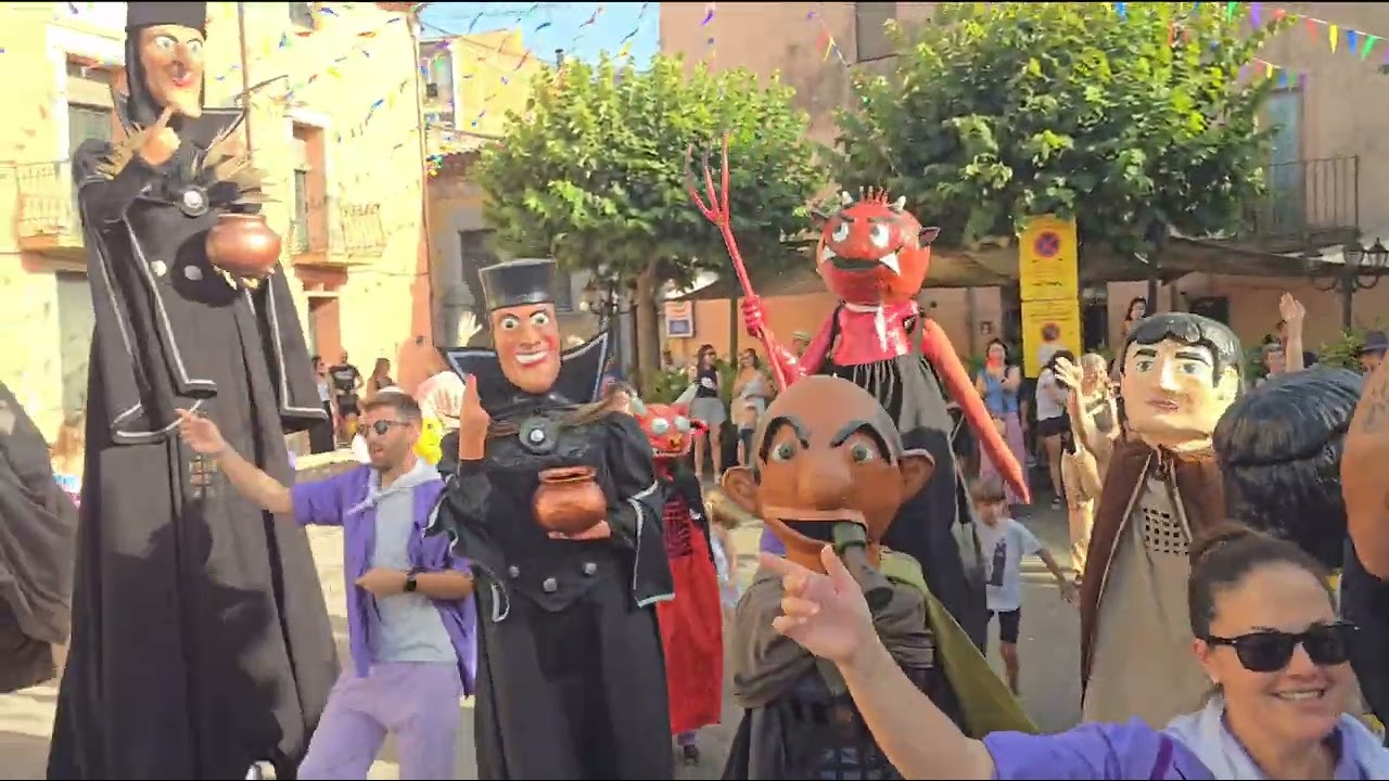 Caldes de Malavella  trobada  de gegantons infantils 2024