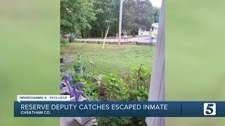 Cheatham County inmate caught after escape from hospital