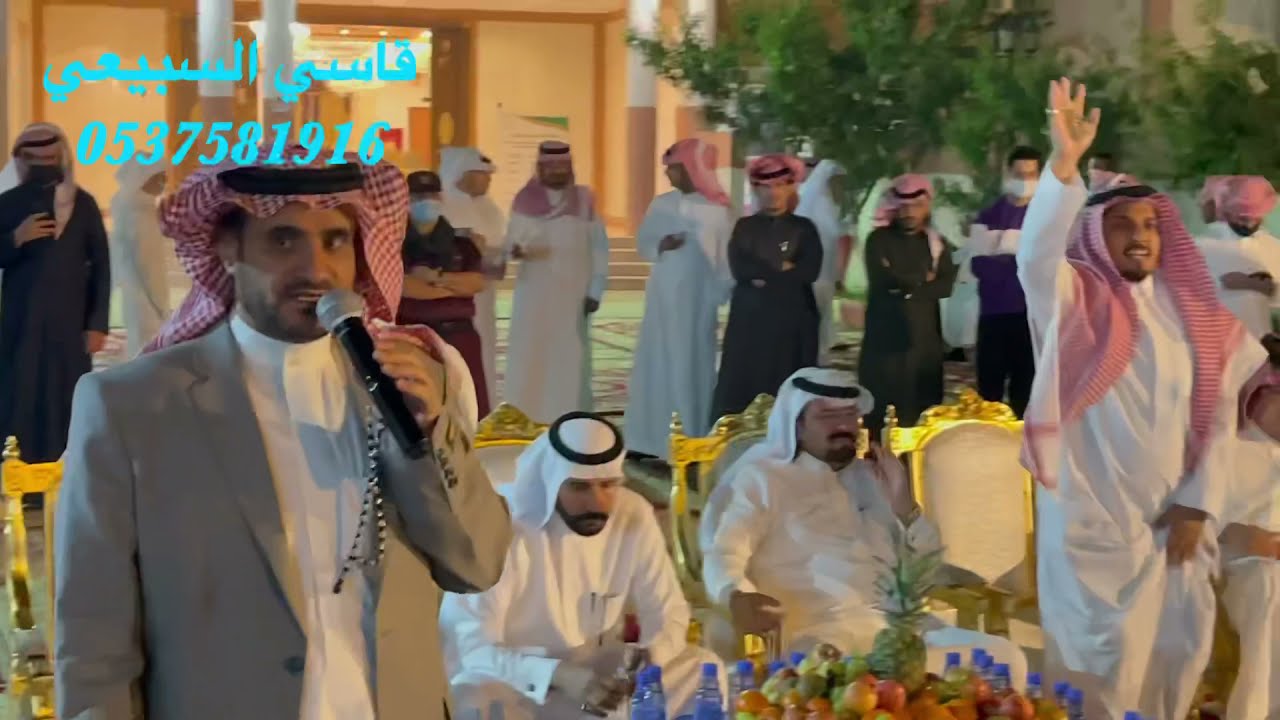 حفلة الموسم  هميل بن شرف صالح بن عزيز بندر الاحمري فيصل بن منيع ٢٦ /١٢ / ١٤٤٢هـ ( ابها )