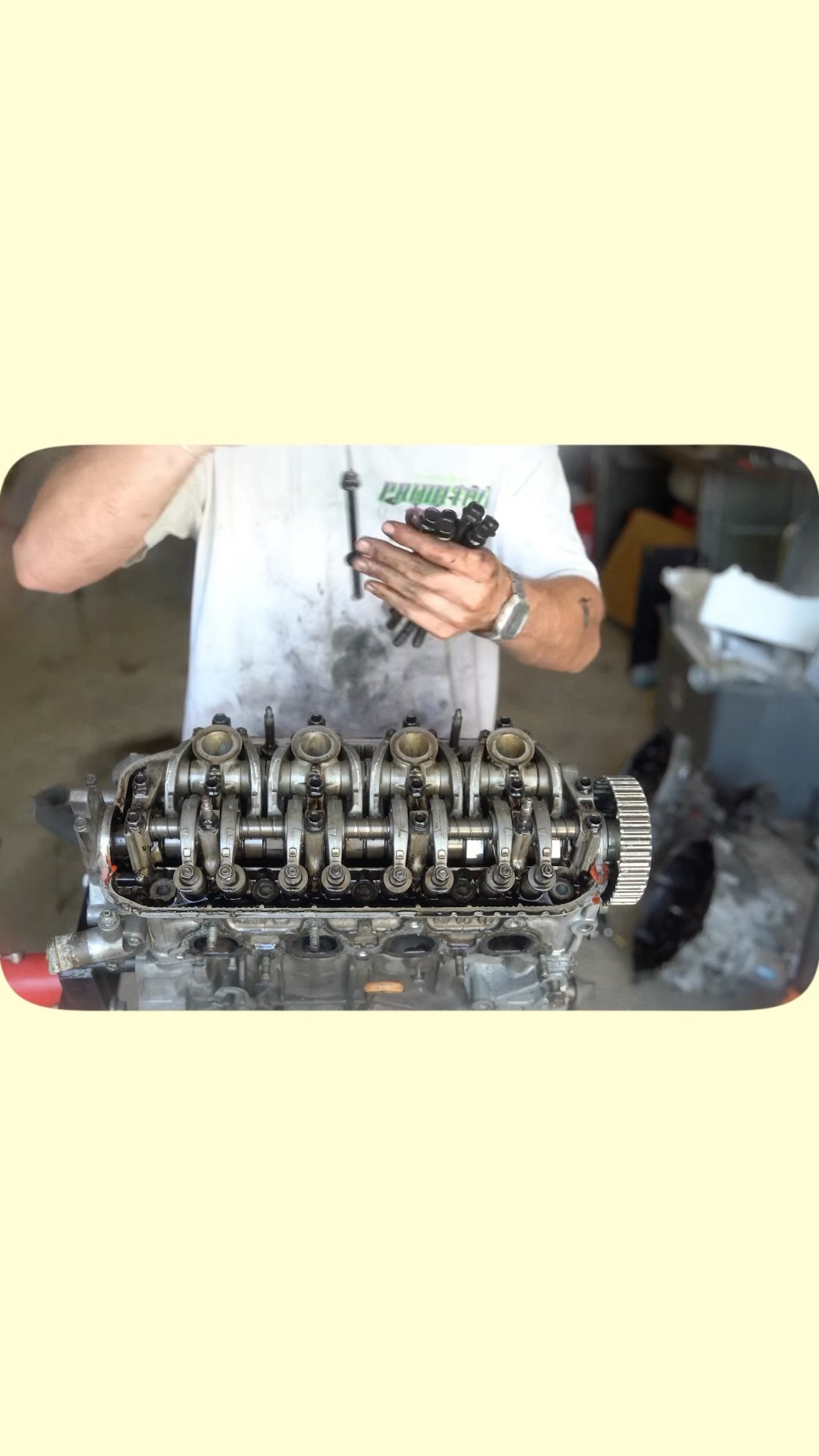 Honda D16 Engine Teardown #honda #d16 ##crx - YouTube