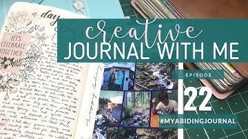 CREATIVE JOURNALING SESSION | Journal With Me 22 Traveler