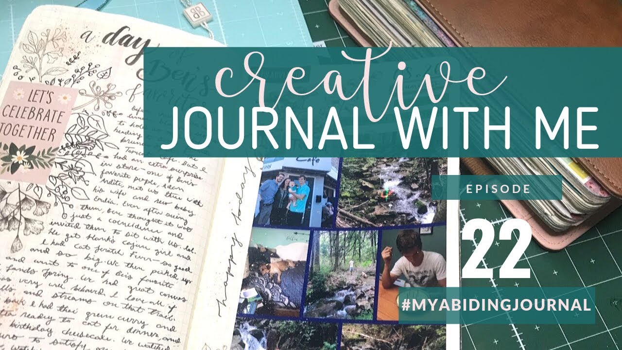 CREATIVE JOURNALING SESSION | Journal With Me 22 Traveler's Notebook # ...