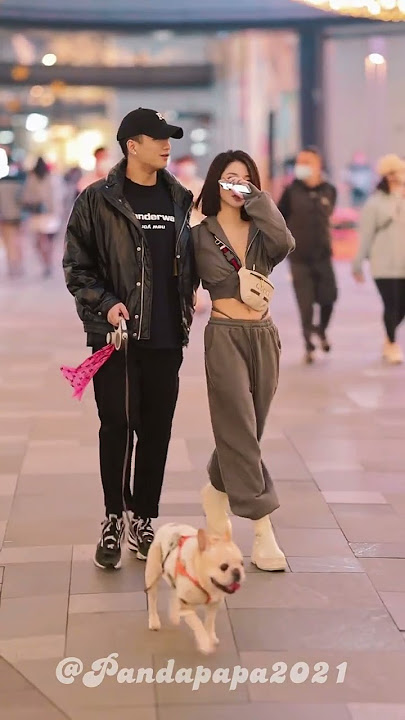 Chinese Street Fashion Couple Tik Tok | Ootd Boys Fashion & Style | #shorts Episode 82