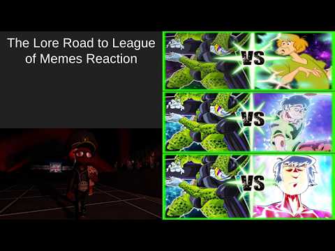 The Lore Road to League of Memes || Perfect Cell VS Ultra Instinct Shaggy Reaction
