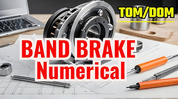 Simple band brake numerical problems | band brake problems
