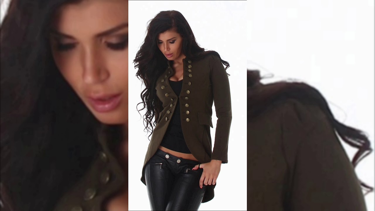 Chaquetas estilo Almirante para mujer