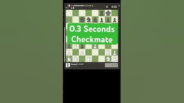 Checkmate with 0.3 Seconds Left! ⏱️♟️ | Bullet Chess Madness #chess #checkmate #chessgame #chesswin