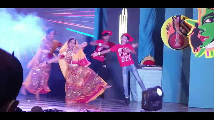 Group Dance at Sabarigri English School Anchal