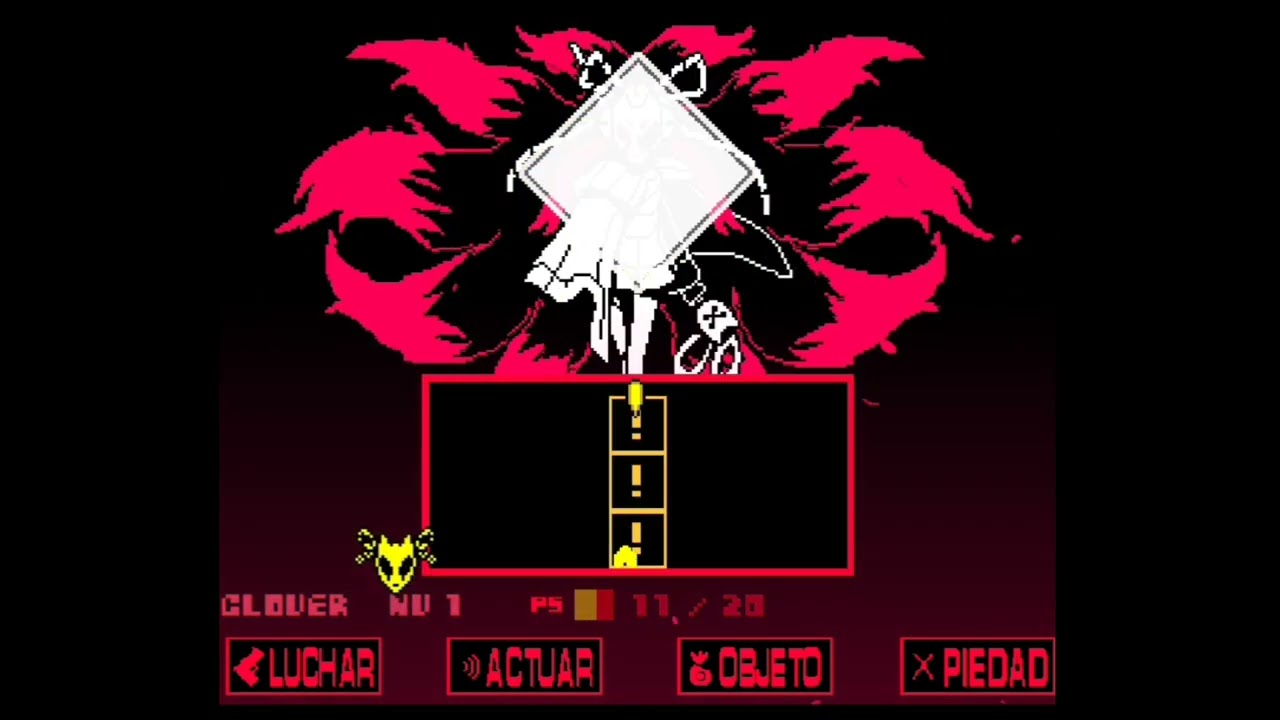 Ceroba ruta pacifista - Undertale yellow