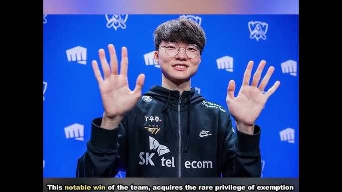 Faker and Team Korea earn military exemption after claiming the