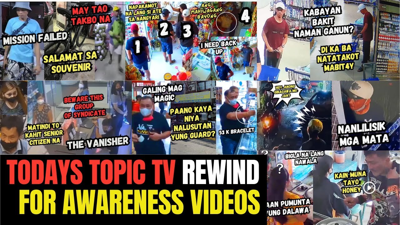 Rewind: Todays Topic TV FOR AWARENESS VIDEOS