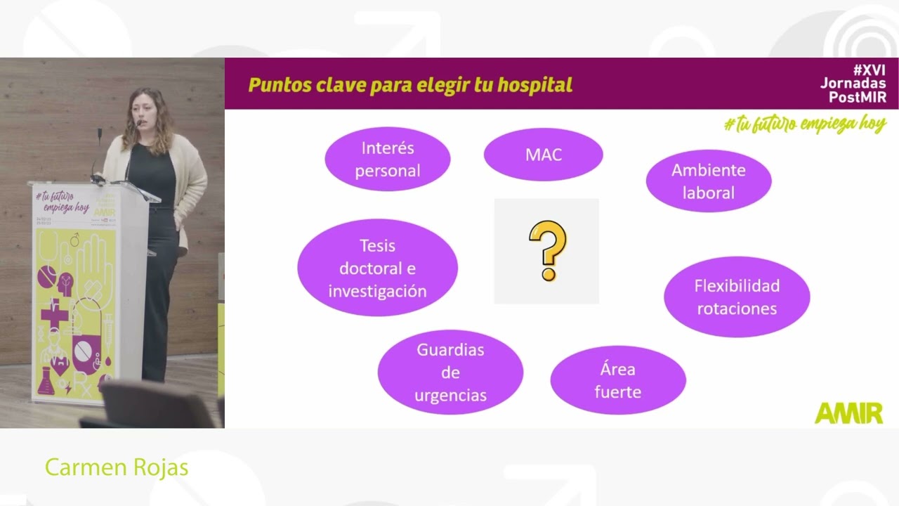 XVI Jornadas PostMIR AMIR | Medicina Preventiva - Carmen Rojas