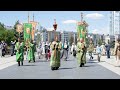 Крестный ход на торжествах престольного праздника Свято - Духового кафедрального собора Минска .