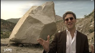 Levitated Mass, Michael Heizer's earthwork