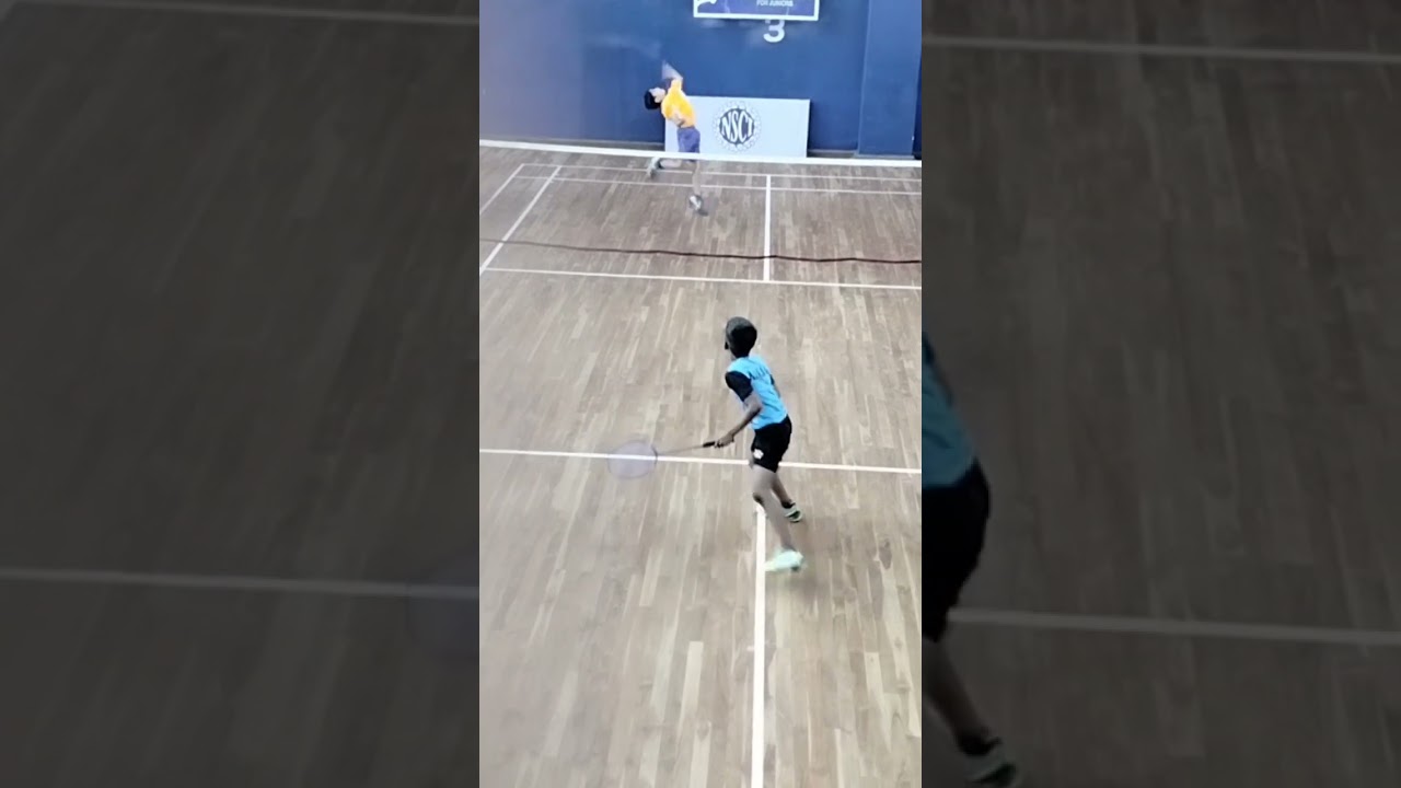 badminton tournament U 11 boys 