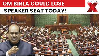 Lok Sabha Set To Vote On No-Confidence Motion Against Om Birla Newsx