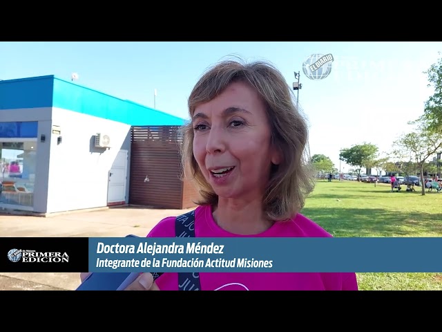 Cierre del Mes Rosa: "Se trabaja todo el año en toda la provincia"