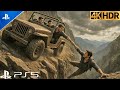 Uncharted 4 PS5 – Epic Madagascar Car Crash & Rescue Scene in Stunning 4K 🚗