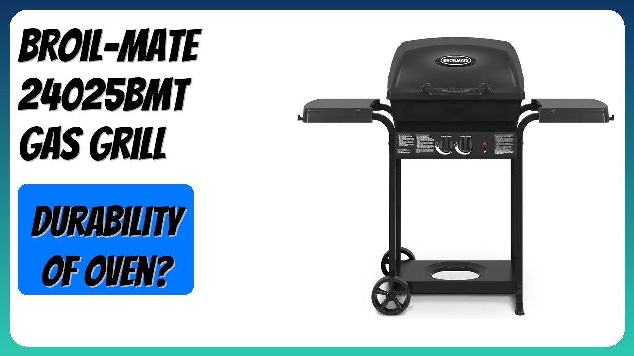 REVIEW (2026): Broil-Mate 24025BMT Gas Grill. Features