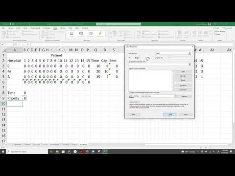 Application | Linear Programming | Problem Solving | MS Excel | Disaster Management Strategy