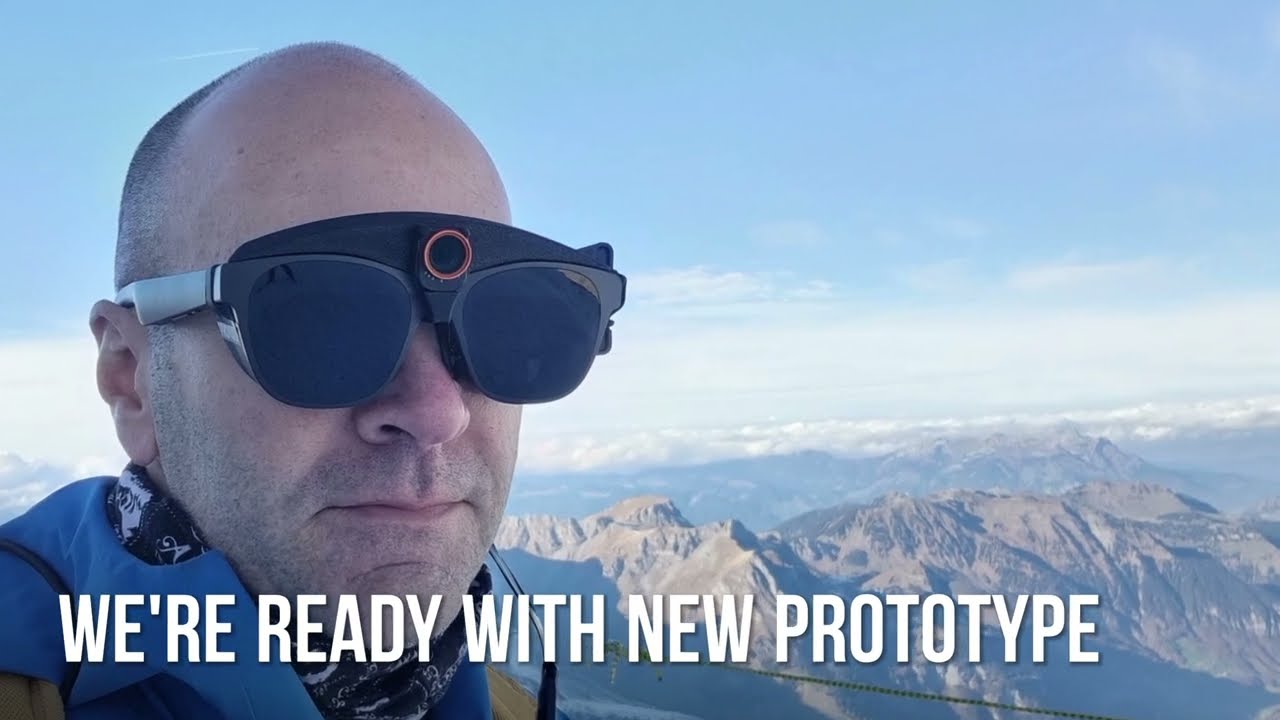 Winter is coming. PROVUU Enhanced visibility  AR snow goggles 