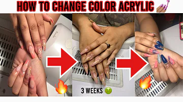 Can I change my nail color when getting a fill?