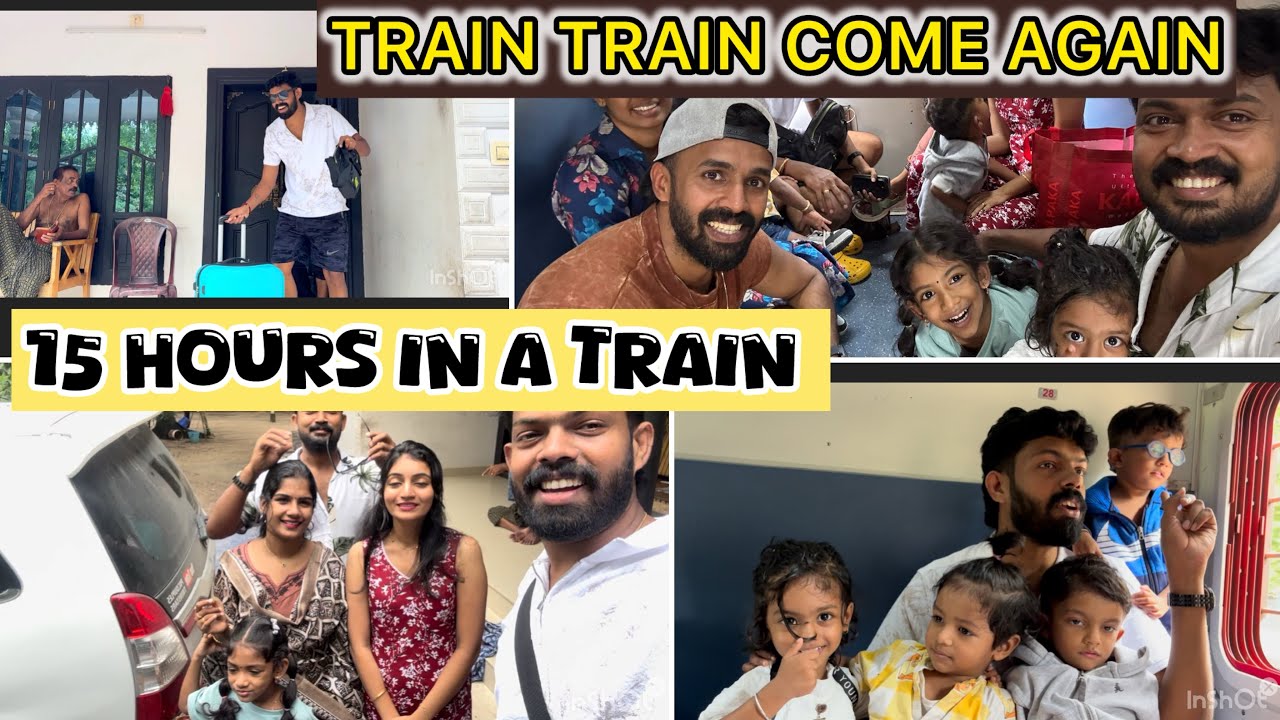 15 hours TRAIN TRIP🫠🫠🫠 Guess The Place!!!