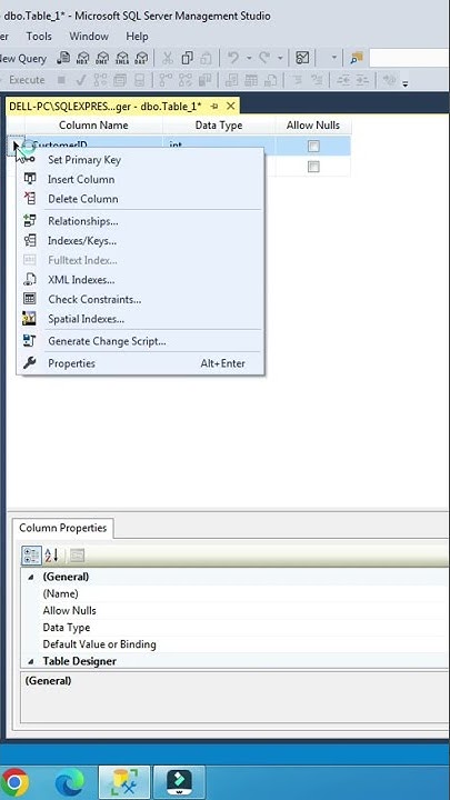 How to Create Auto Increment Column In SQL Server Database | Learn SQL ...