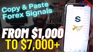 How I turned $1000 into $7000 | BEST FOREX TRADING SIGNALS | Shift App & WS Titan RESULTS 📊💰 screenshot 3