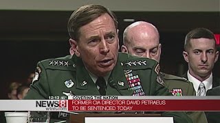 Ex-CIA chief will be sentenced for leaking military secrets