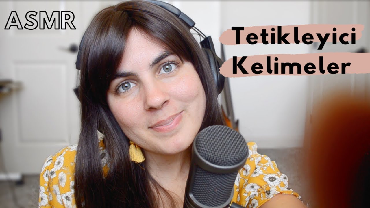 [Türkçe ASMR] ♡ Tetikleyici Kelimeler - Sweet Trigger Words ♡