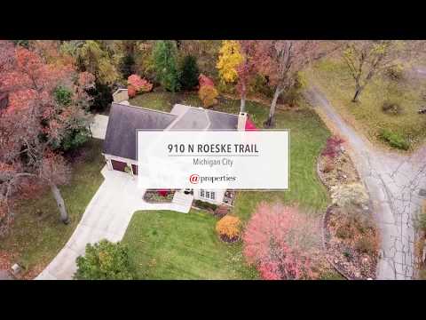 910 N Roeske Trail, Michigan City, IN home video tour