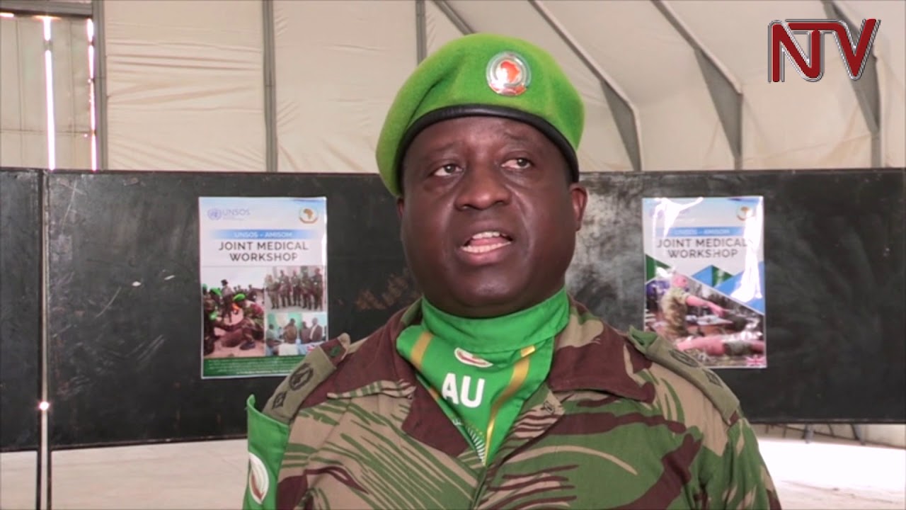 African union mission in Somalia trains medical officers