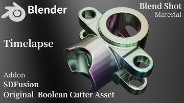 Blenderのアドオン「SDFusion」の紹介動画です。概要欄にURLがあります。#blender #addon #sdfussion
