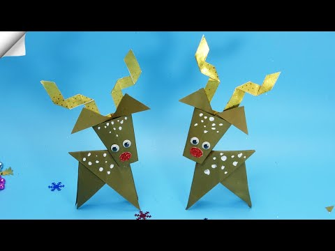 Christmas CRAFTS 2024 | Christmas DEER paper