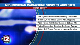 Huron County Sheriff's Office arrests 24-year-old in Elkton carjacking case