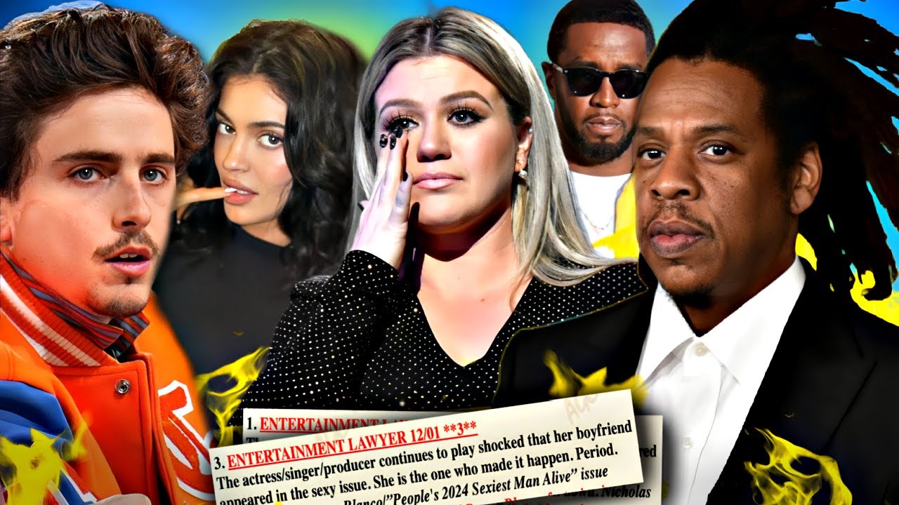 TIMOTHÉE CHALAMET is USING KYLIE JENNER, KELLY CLARKSON in BIG TROUBLE,  JAY-Z is DOWN with DIDDY