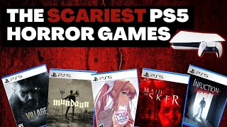The SCARIEST PS5 Horror Games