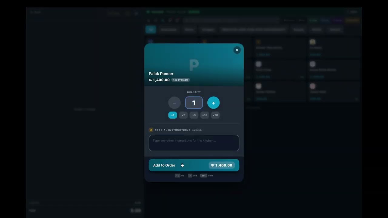 Scoms POS — Reserve, Move, Merge & Unmerge Tables | Restaurant POS Demo